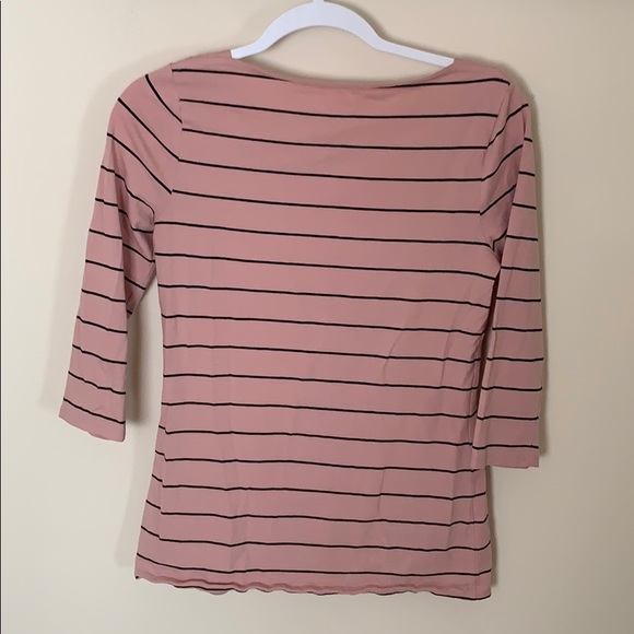 Striped shirt with bumble bee embellishment - Picture 4 of 4